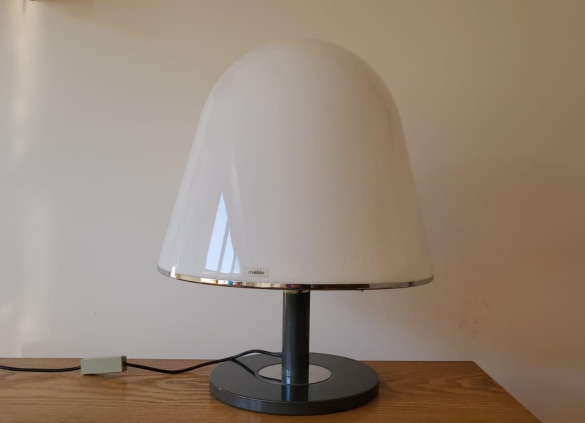 Late 20th Century Mid Century Table or Floor Lamp Kuala Meblo, Designed by Franco Bresciani, 1970s For Sale