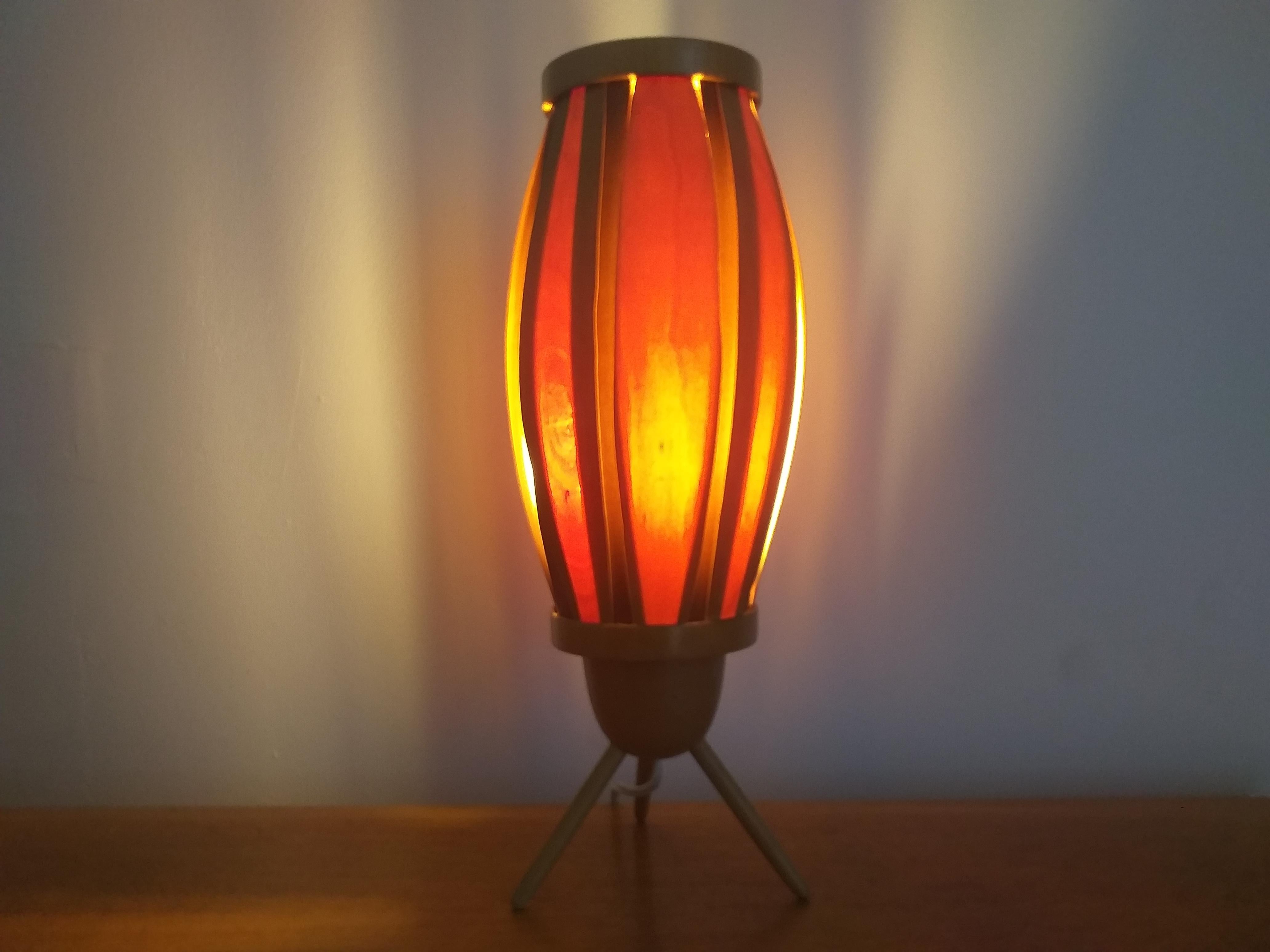 Mid Century Table or Floor Lamp ULUV, 1960s For Sale 3