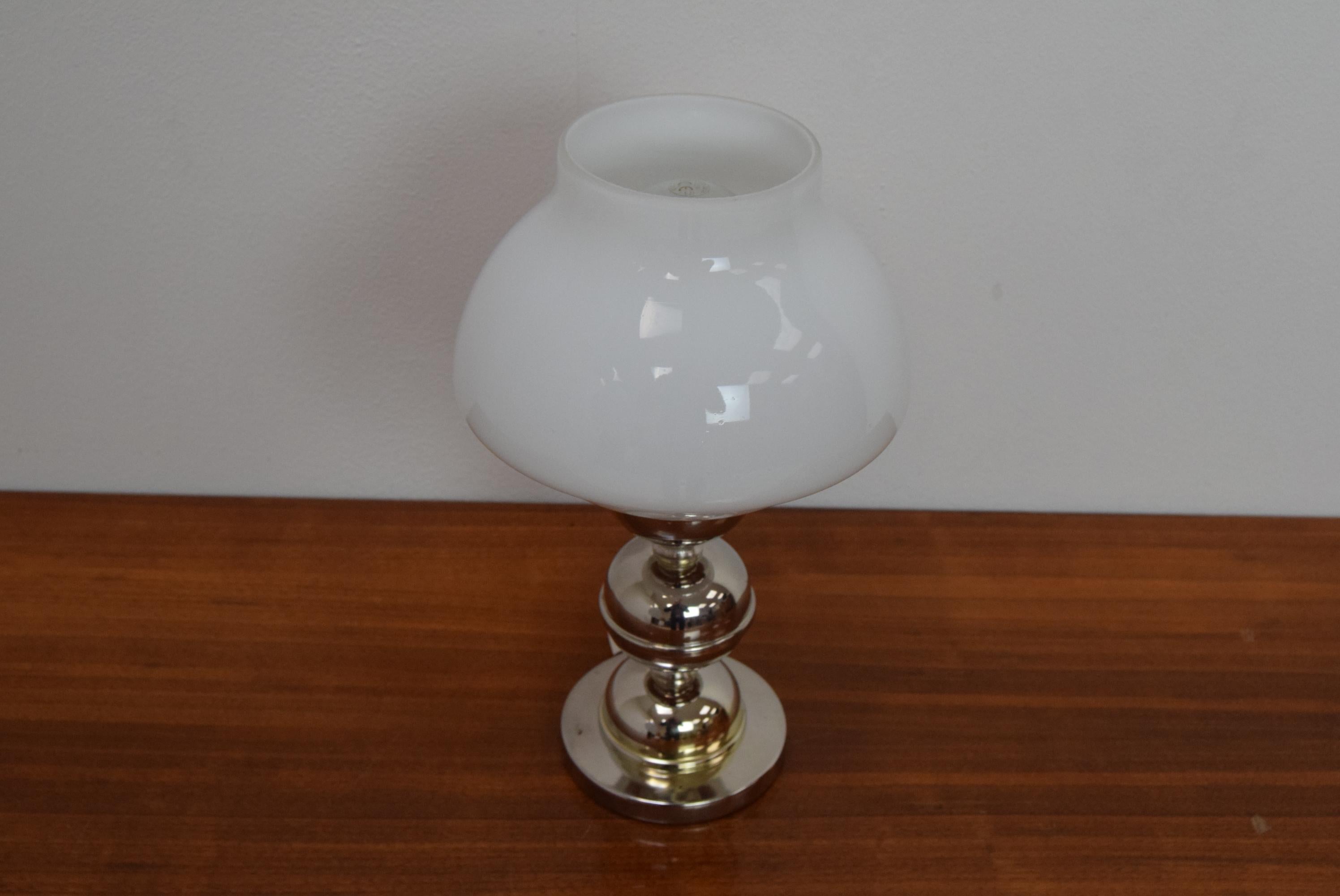 Czech Midcentury Table or Wall Lamp/Kamenicky Senov, 1960s For Sale