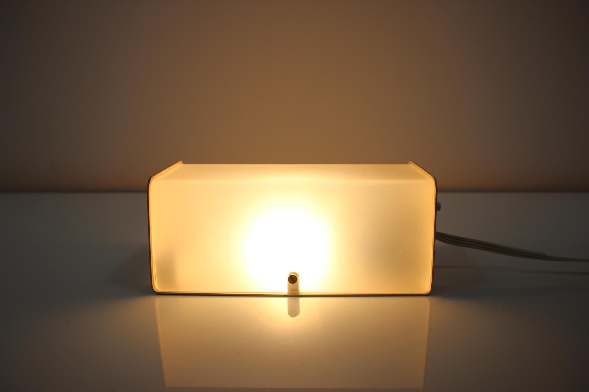 Mid-Century Table or Wall Lamp/ Pokrok Žilina, 1960's For Sale 1