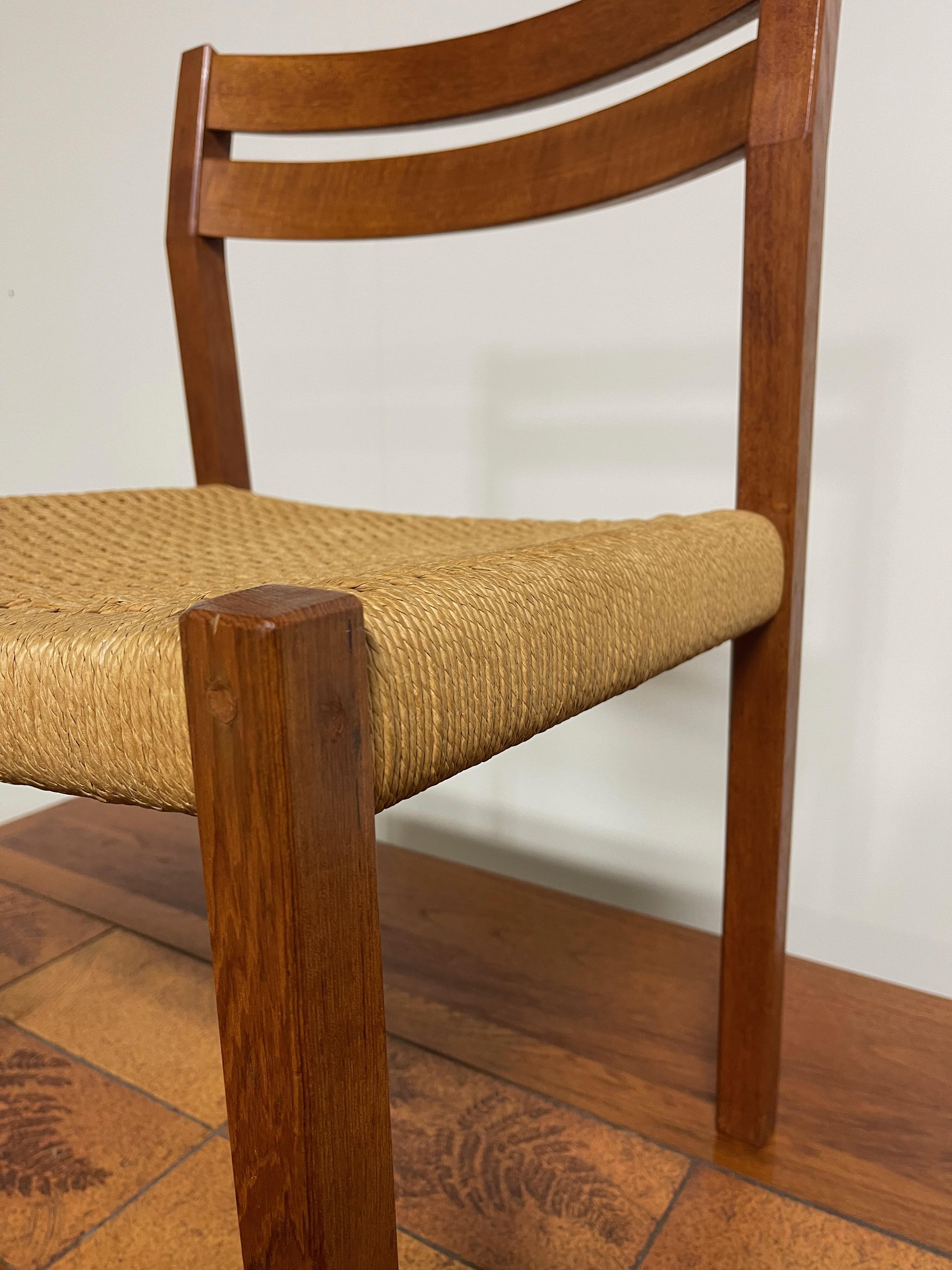 Mid Century Table Set by Jorgen Henrik Møller, Table by Gangsø Møbler 8