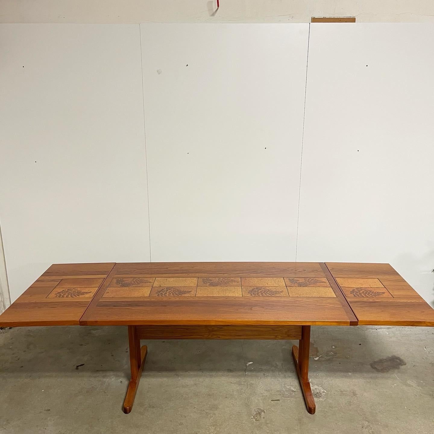 Mid-Century Modern Mid Century Table Set by Jorgen Henrik Møller, Table by Gangsø Møbler