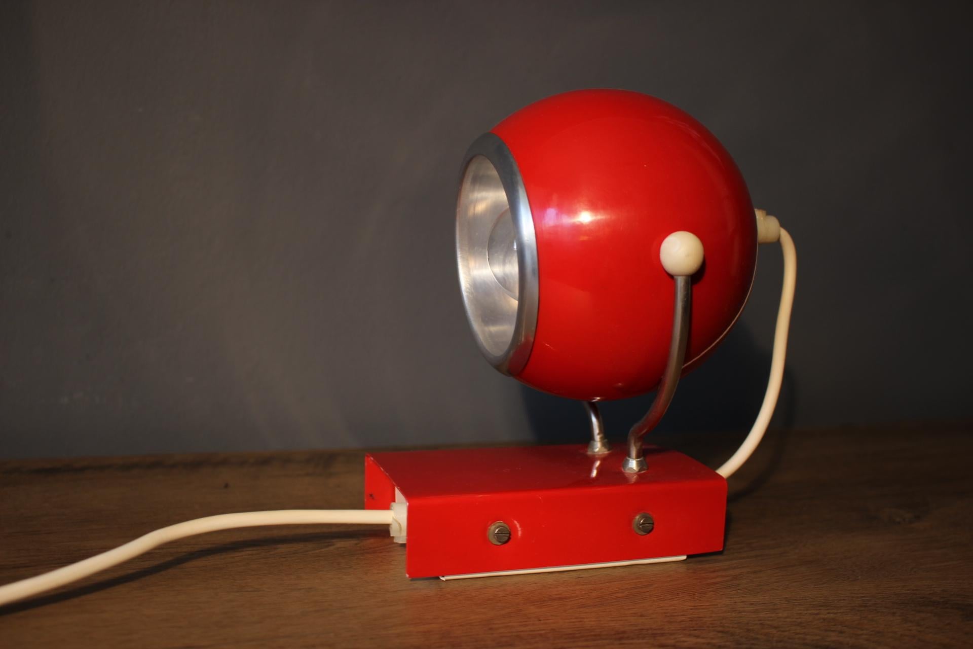 Mid-Century Table/Wall Lamp, Space Age, 1970s In Good Condition For Sale In Praha, CZ
