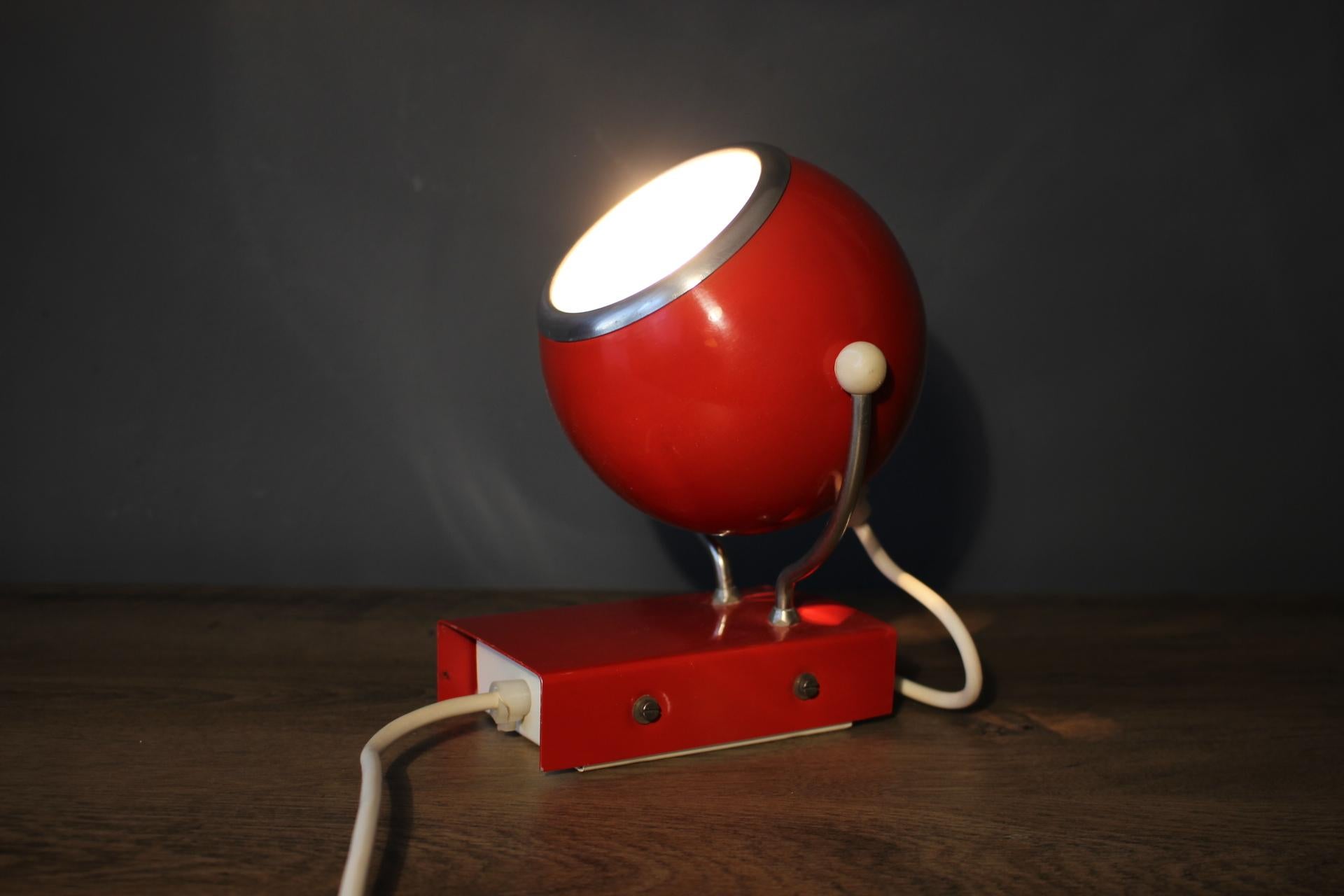 Mid-Century Table/Wall Lamp, Space Age, 1970s For Sale 1