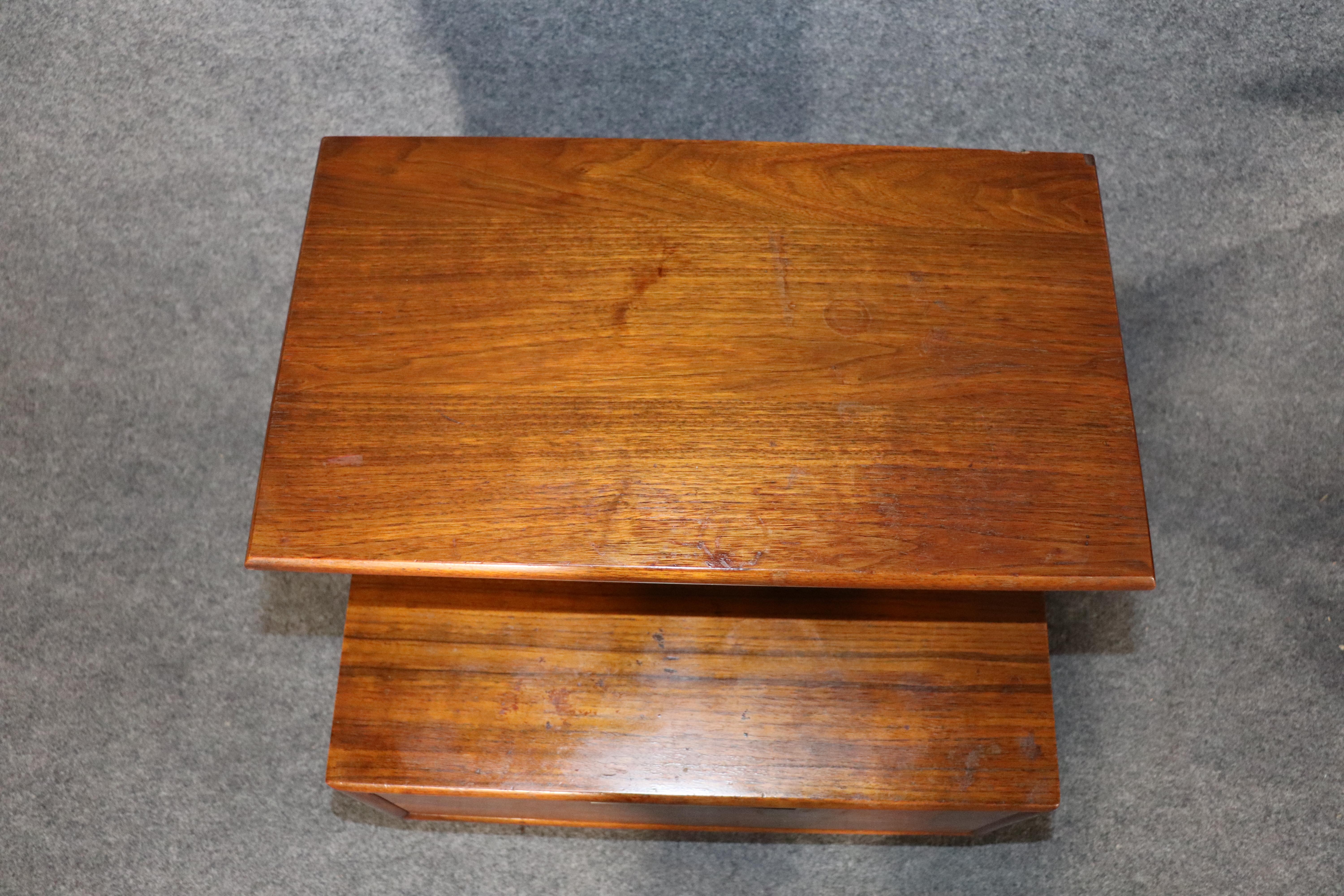 Walnut Mid-Century Tables by Cavalier For Sale