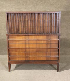 Mid-Century Tall Chest by Bassett
