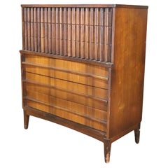 Used Mid-Century Tall Chest by Bassett