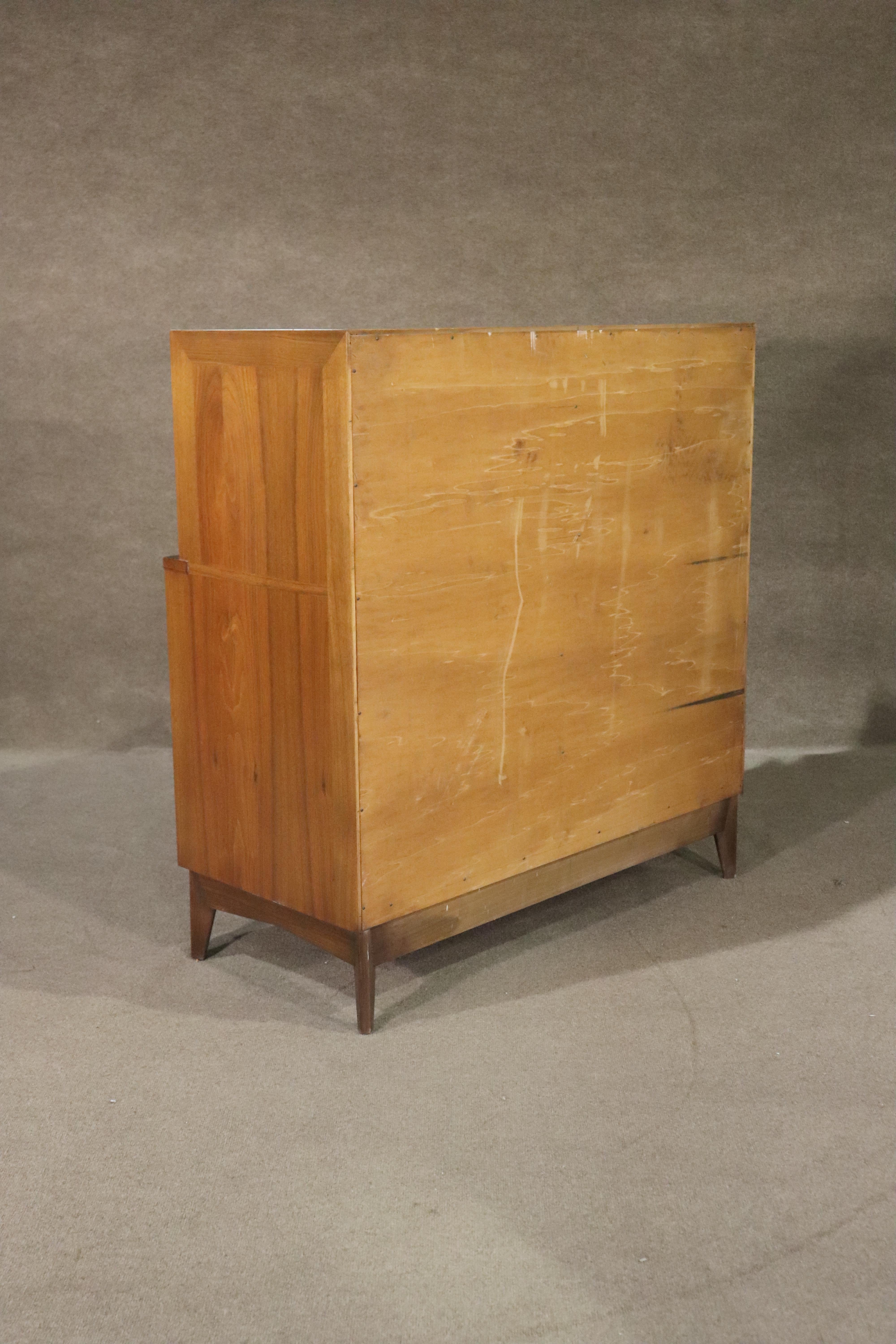 Mid-Century Tall Chest by Red Lion Furniture For Sale 7