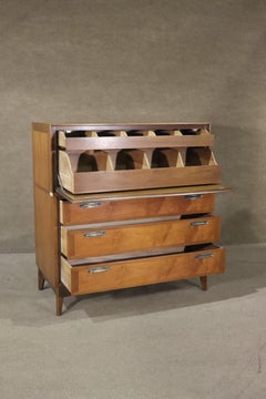 Mid-Century Tall Chest by Red Lion Furniture