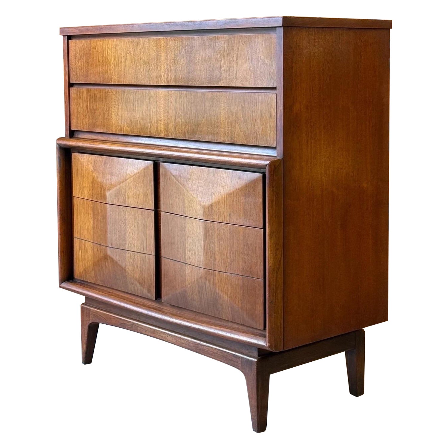 Comò alto Mid-Century di United Furniture
