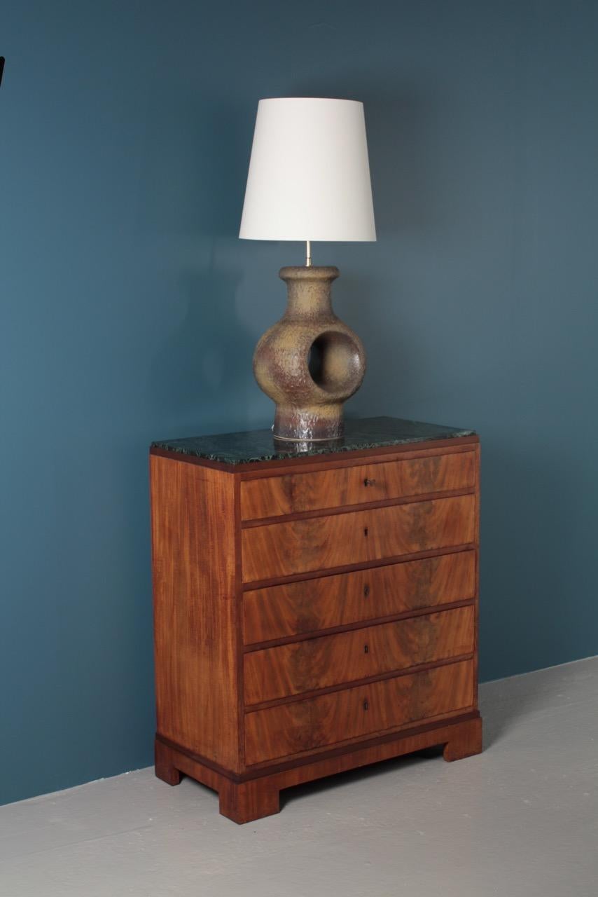 Mid-20th Century Midcentury Tall Table Lamp in Ceramic, 1960