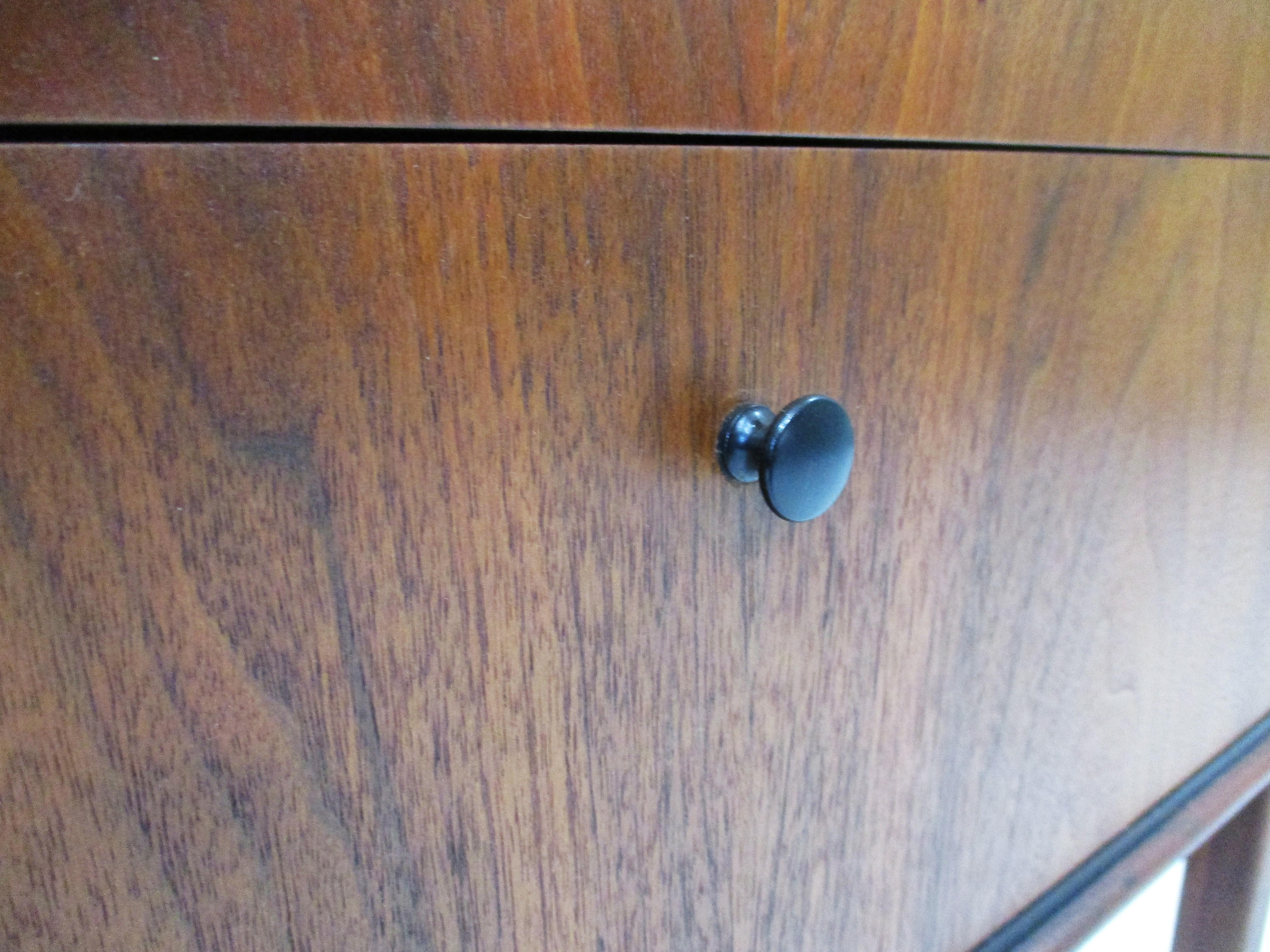 Mid Century Tall Walnut Dresser Chest by Jack Cartwright for Founders 1