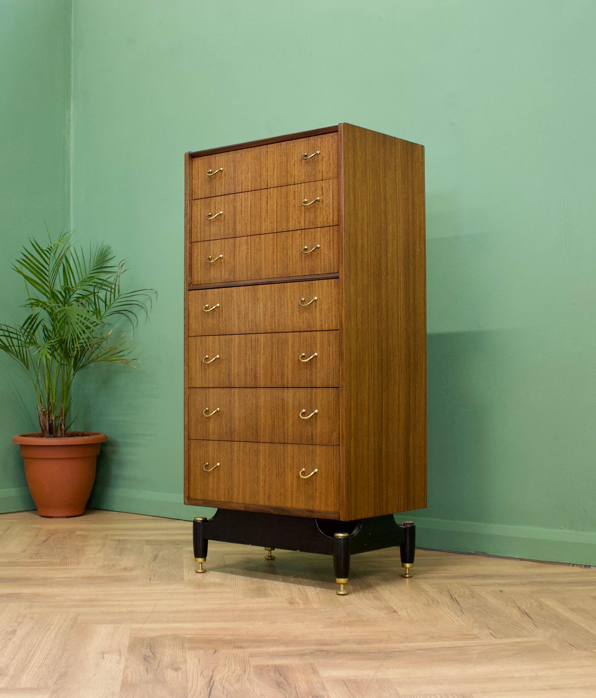 Mid-Century Modern Midcentury Tallboy Chest of Drawers from G Plan, 1950s