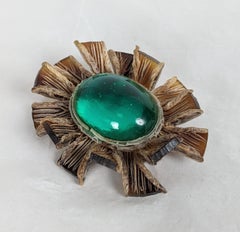 Mid Century Talosel French Brooch