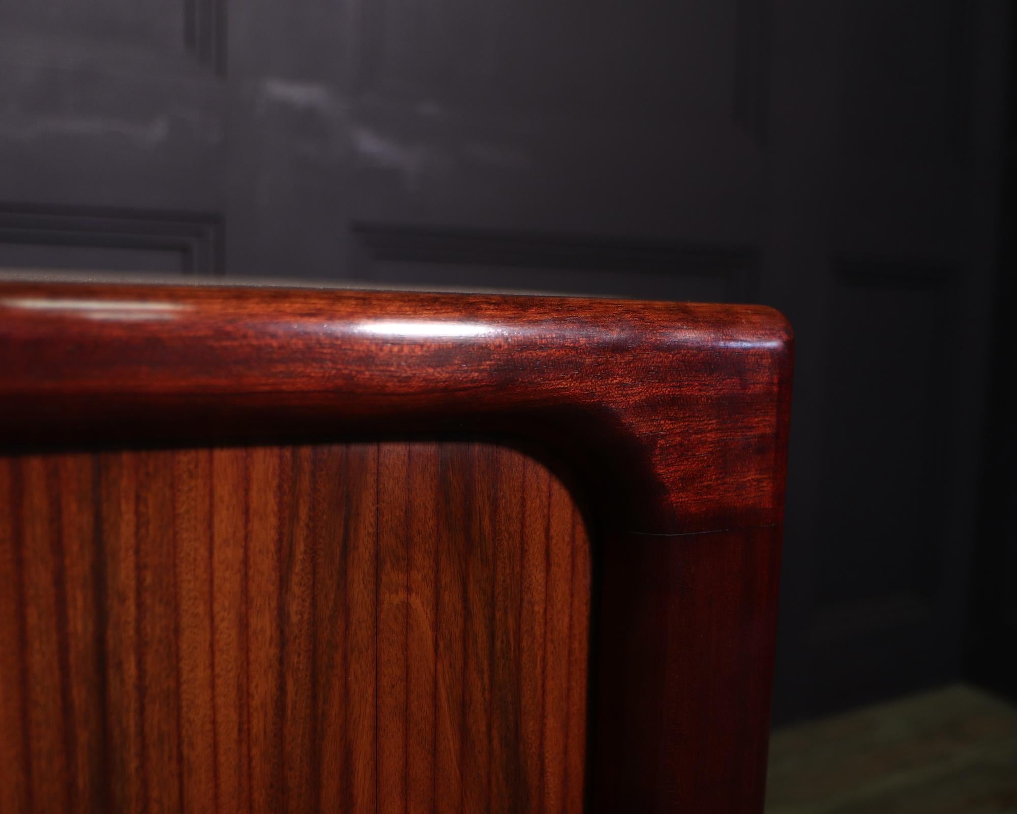 Mid Century Tambour Door Sideboard by Dyrlund 3