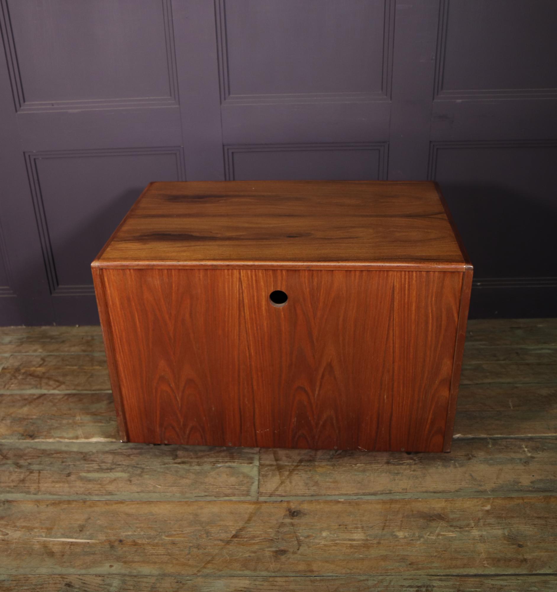 Mid Century Tambour Door Sideboard by Dyrlund 4