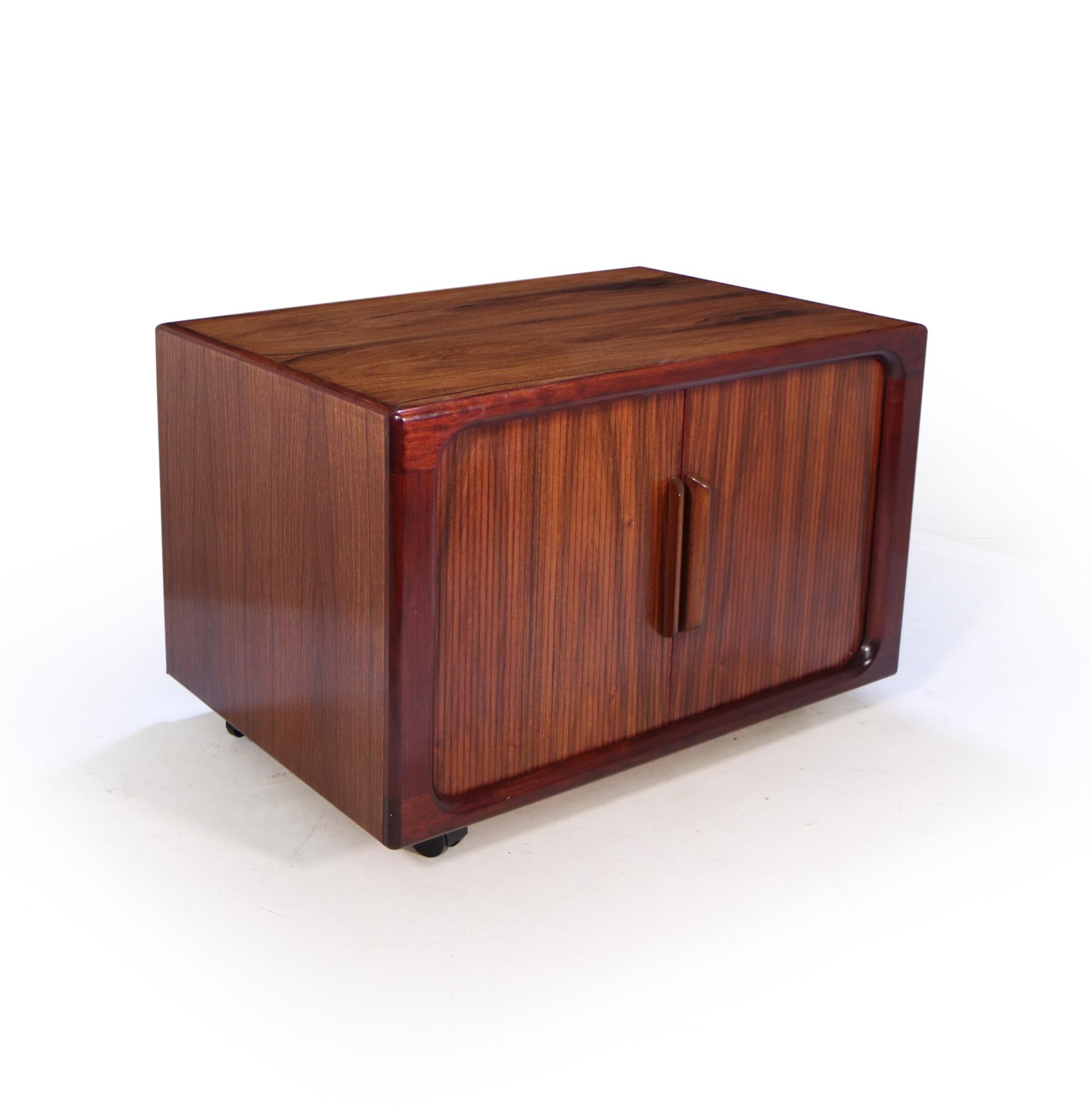 Mid Century Tambour Door Sideboard by Dyrlund 5