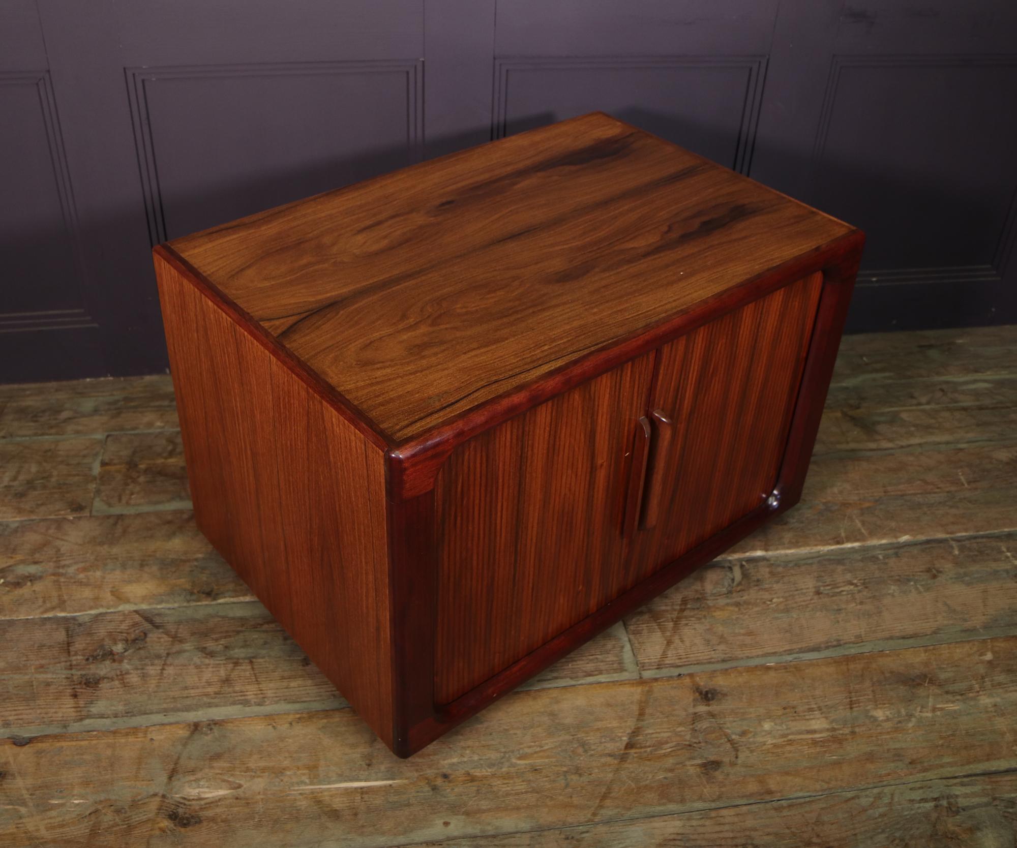 Mid-20th Century Mid Century Tambour Door Sideboard by Dyrlund