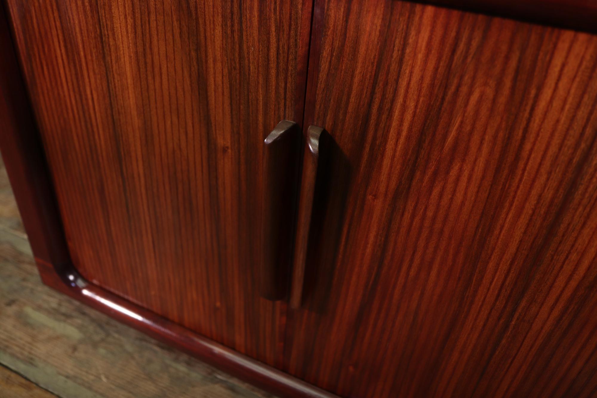 Mid Century Tambour Door Sideboard by Dyrlund 2