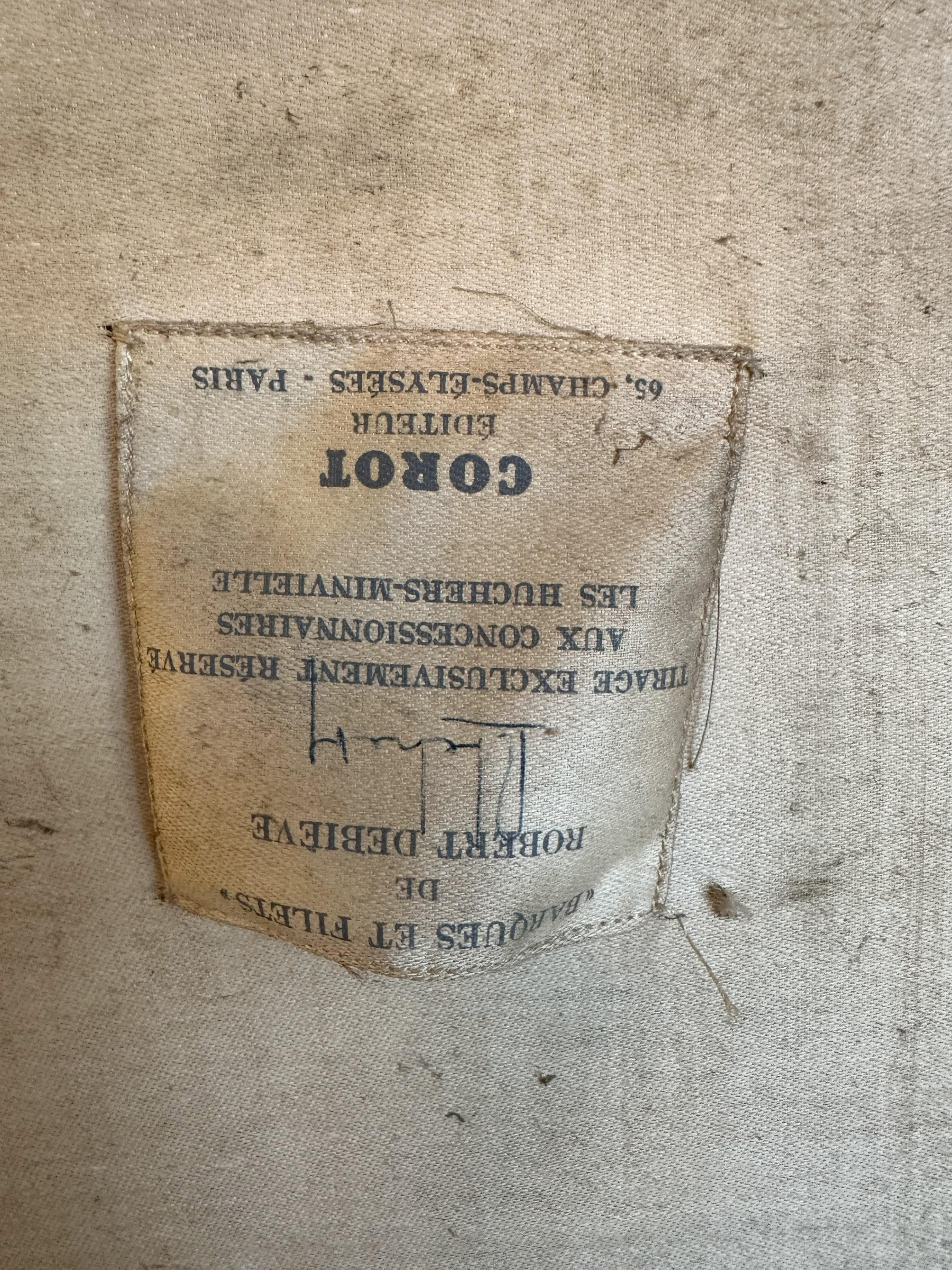 Tapisserie du milieu du siècle dernier de Robert Debieve pour Corot, France, années 1960 10