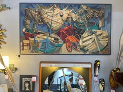 Wandteppich aus der Jahrhundertmitte von Robert Debieve für Corot, Frankreich 1960er Jahre