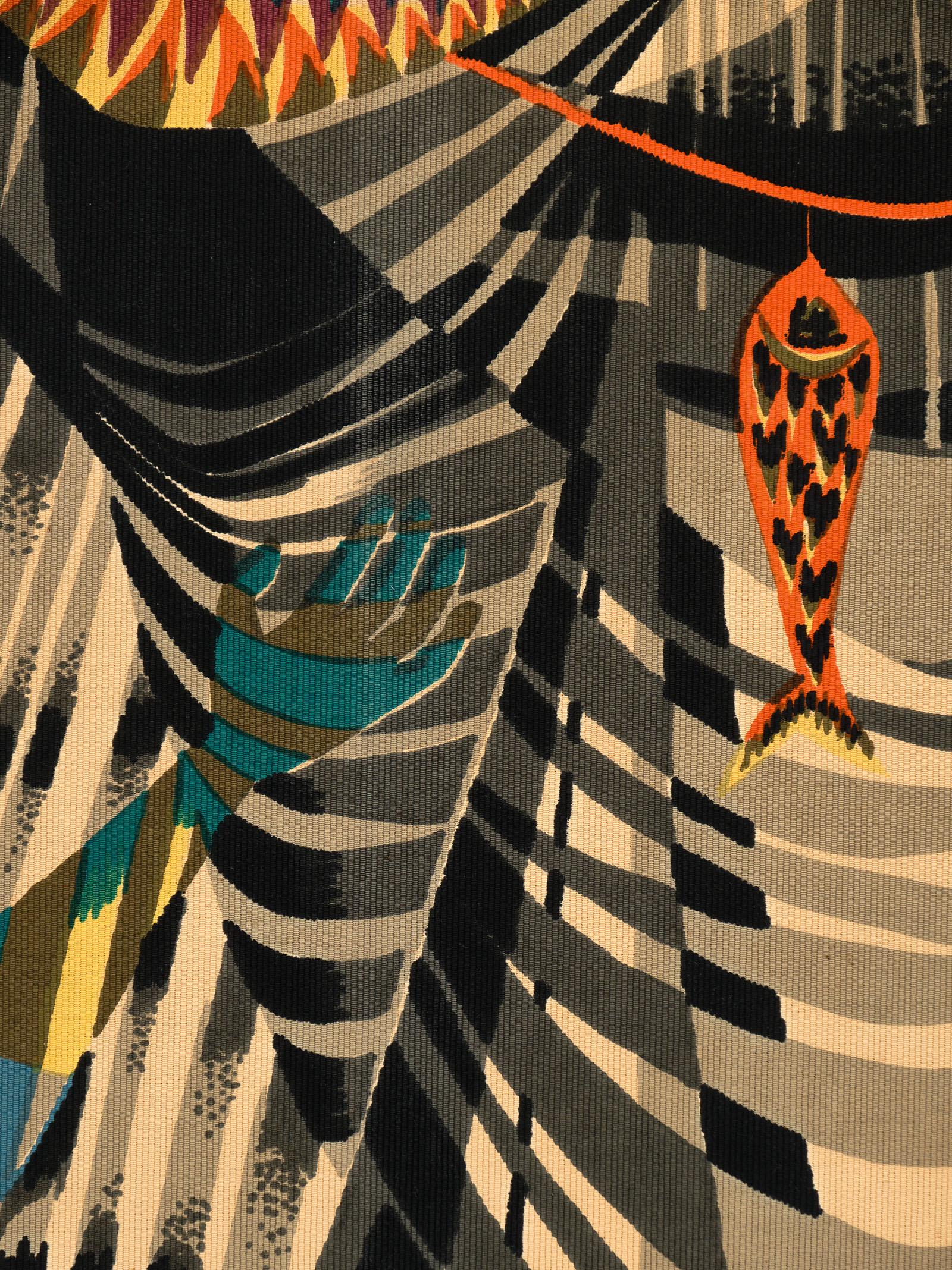 French Midcentury Tapestry by Robert Debieve