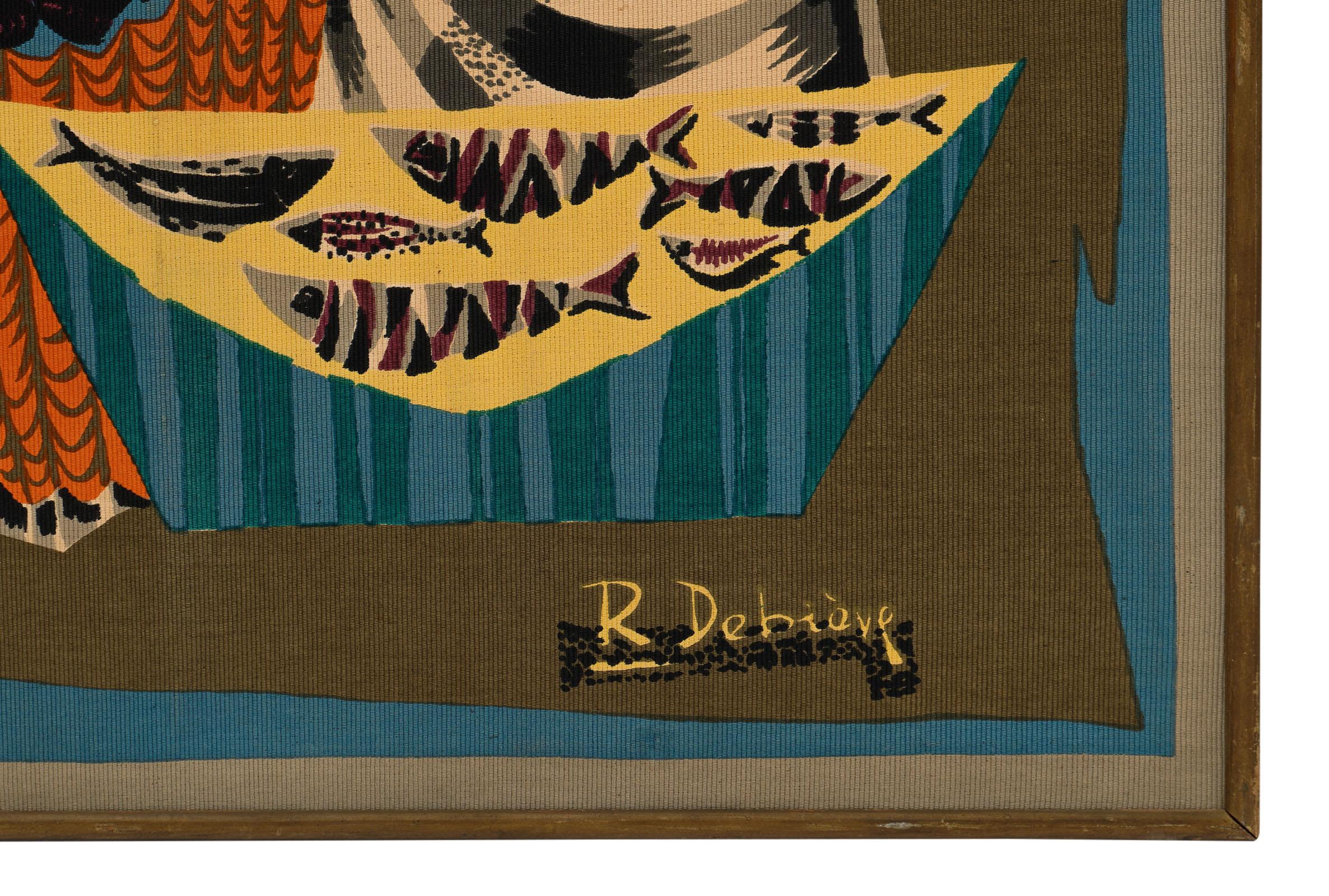 20th Century Midcentury Tapestry by Robert Debieve