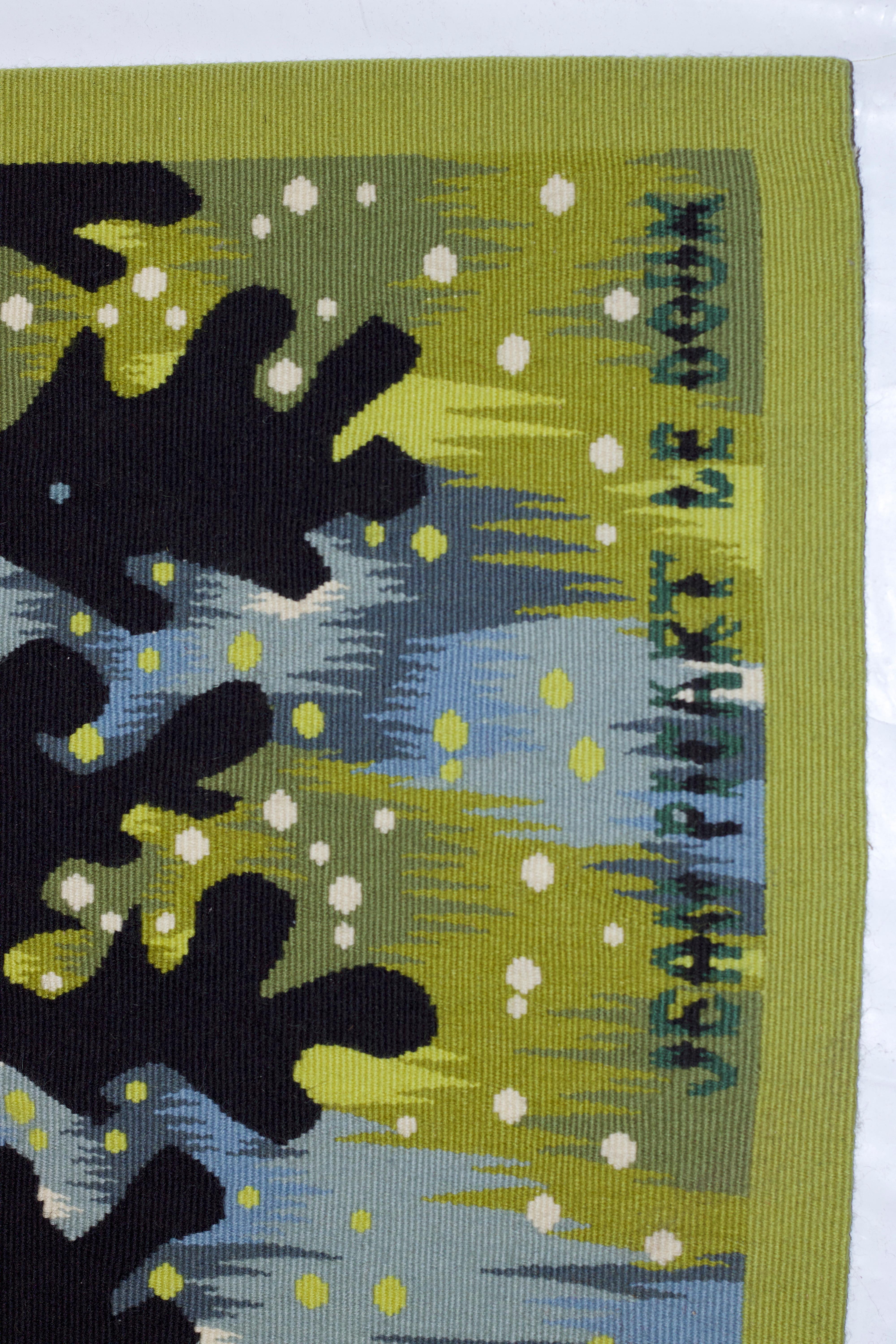 Mid Century Tapestry Signed Jean Picard Le Doux 5'5