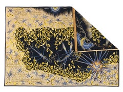Mid Century Tapestry Signed Marc Petit 4'10'' x 6'10''
