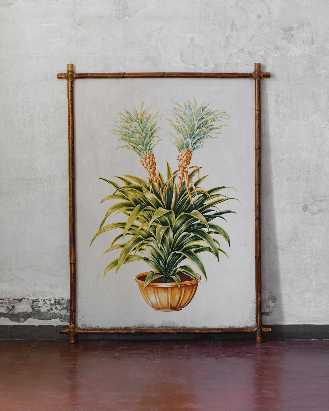 Mid-Century tapestry with rush structure
Product details
Dimensions: 133 W x 178 H cm