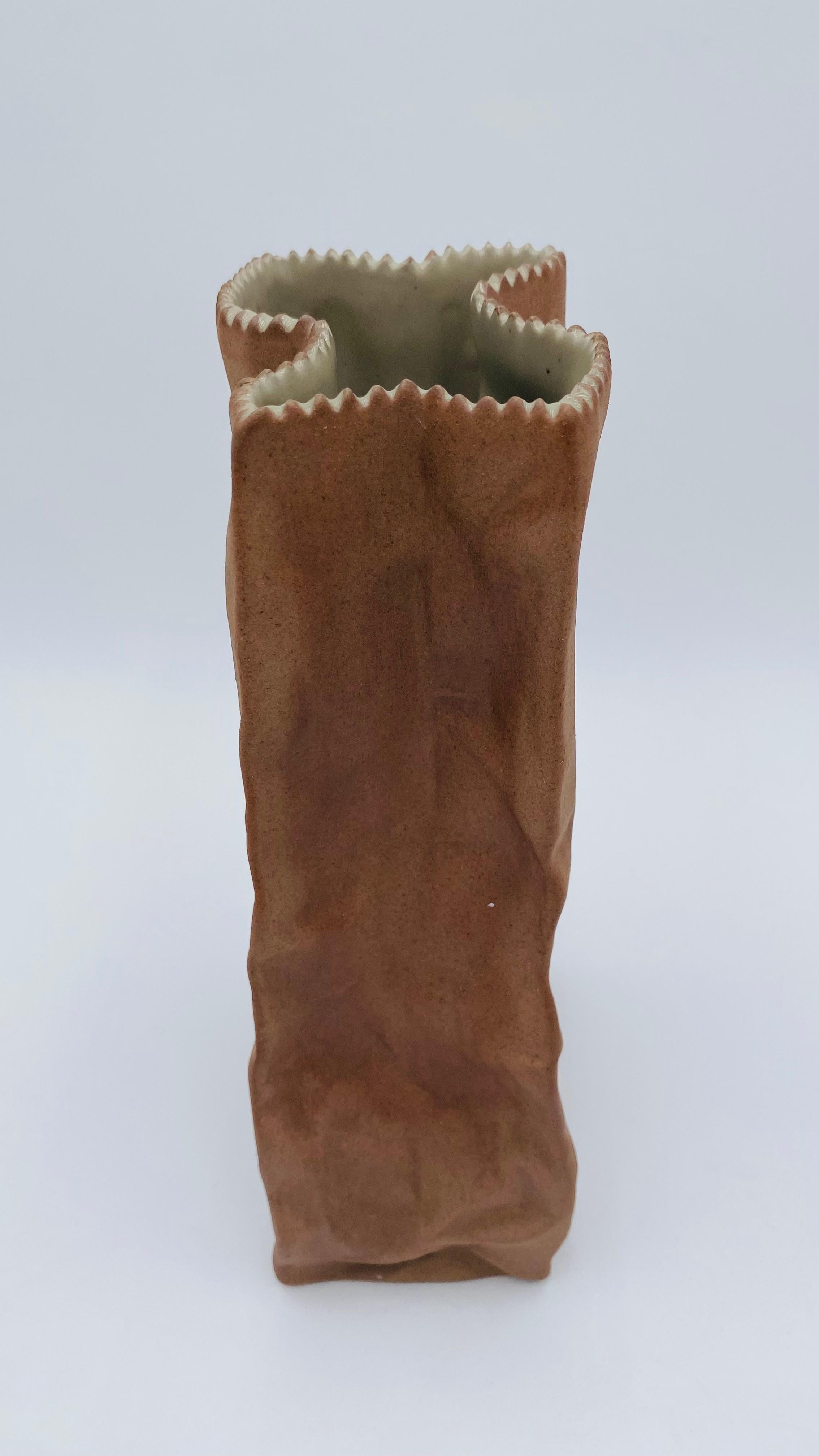 Ceramic Mid-Century Tapio Wirkkala “Paper Bag