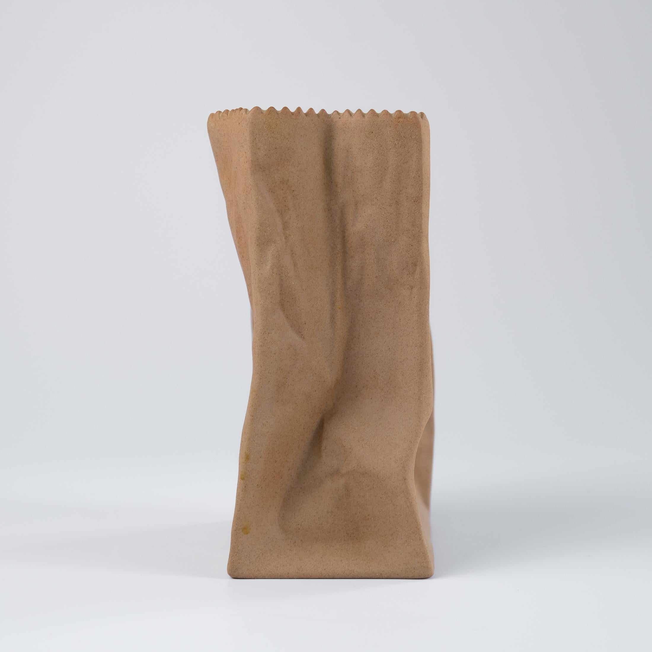 Ceramic Mid-Century Tapio Wirkkala “Paper Bag