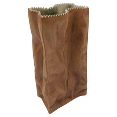 Mid-Century Tapio Wirkkala “Paper Bag" Vase For Rosenthal, Germany c.1970s
