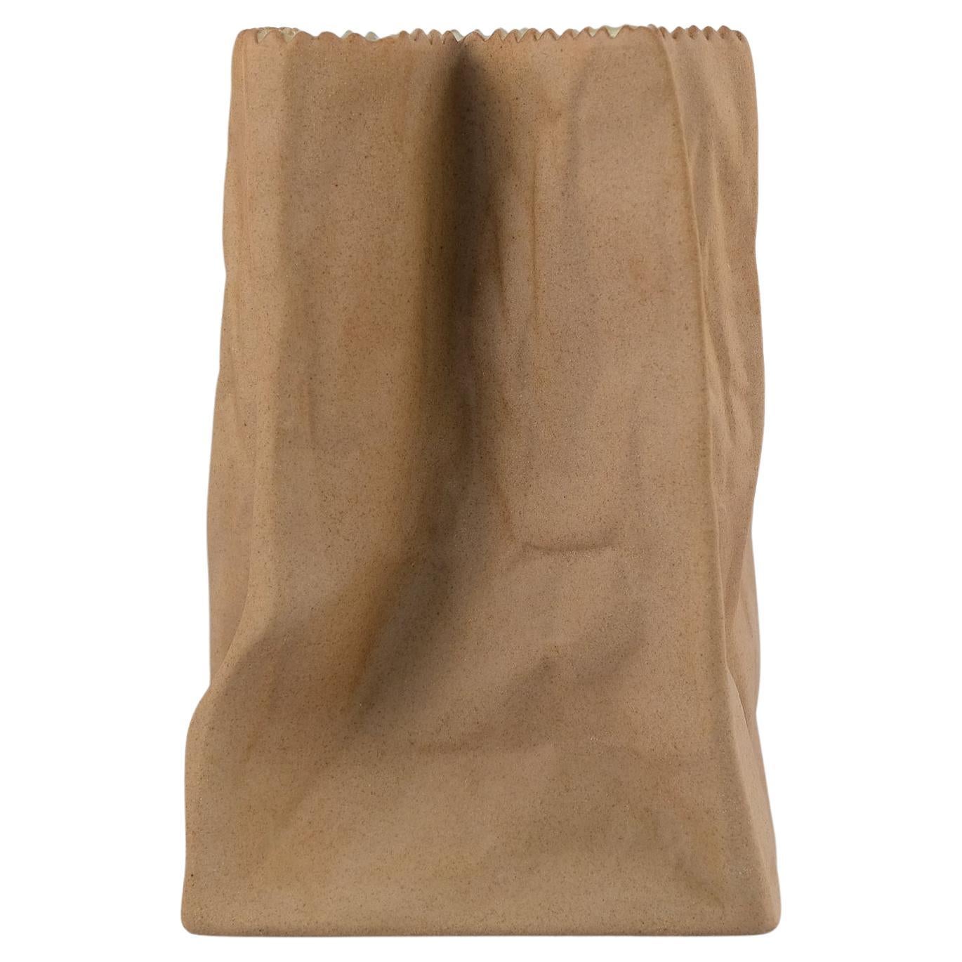 Mid-Century Tapio Wirkkala “Paper Bag" Vase For Rosenthal, Germany c.1970s