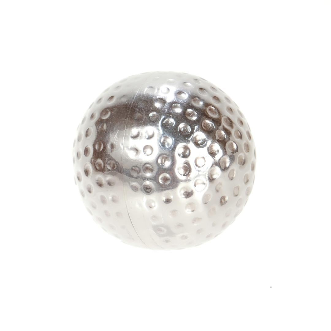 silver golf balls