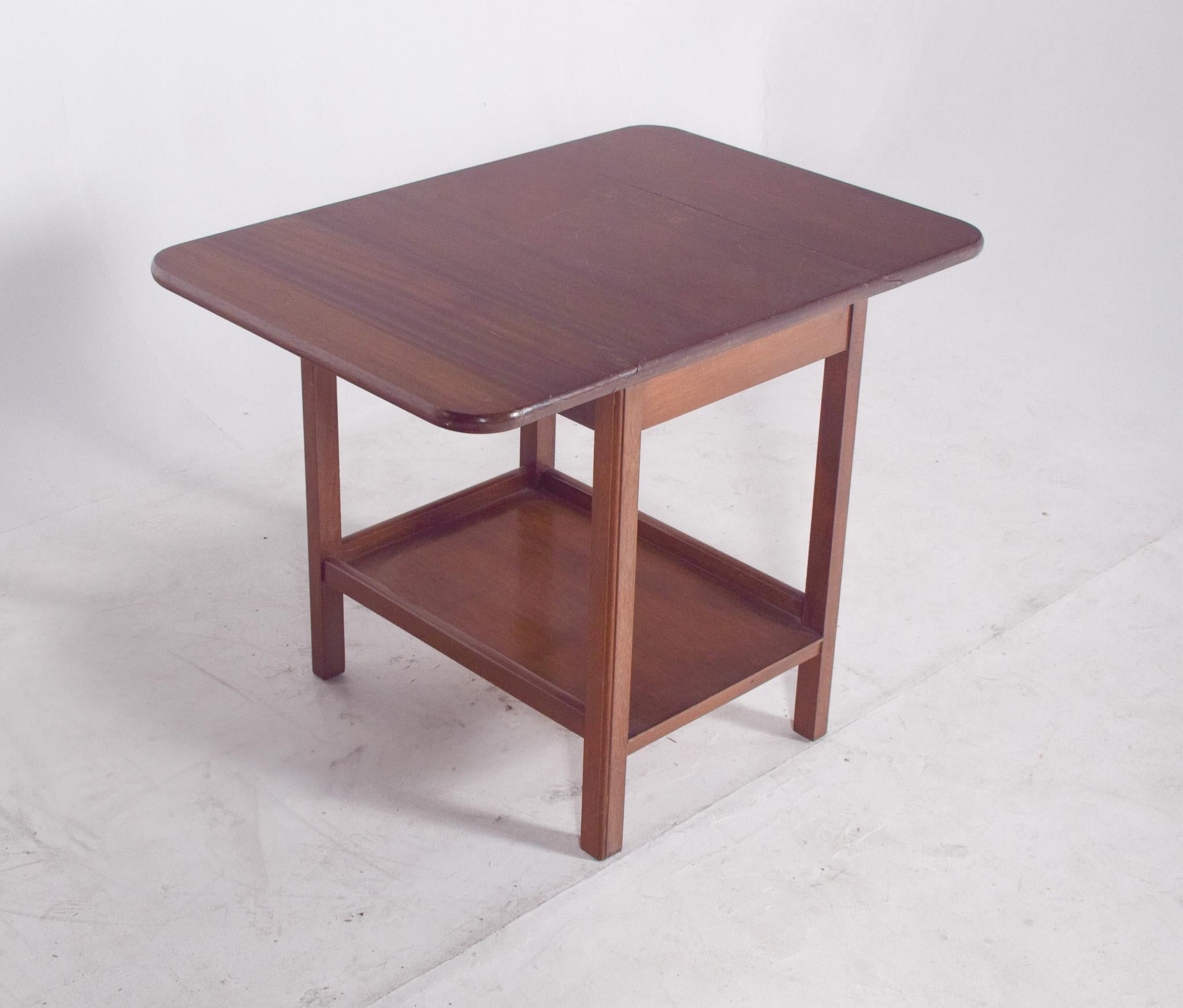 Mid Century Tea Trolley with Flaps For Sale 3
