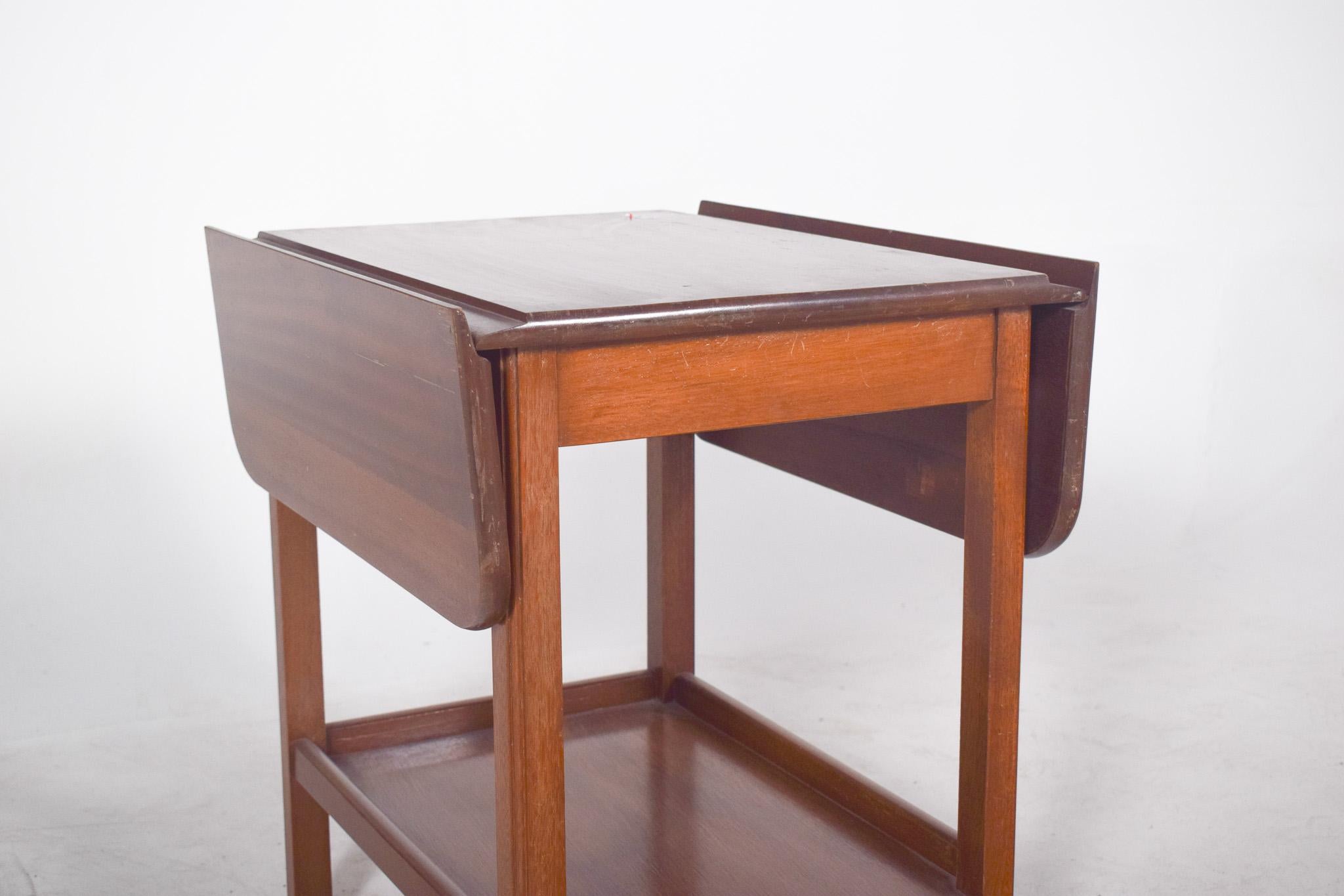 20th Century Mid Century Tea Trolley with Flaps For Sale
