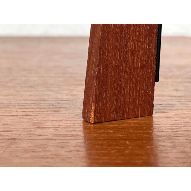 Mid-Century Teak and Metal Tripod Candleholder, 1960s For Sale 11