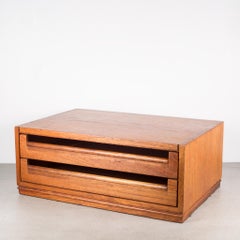 Midcentury Teak and Rosewood Inlay Valet, circa 1960