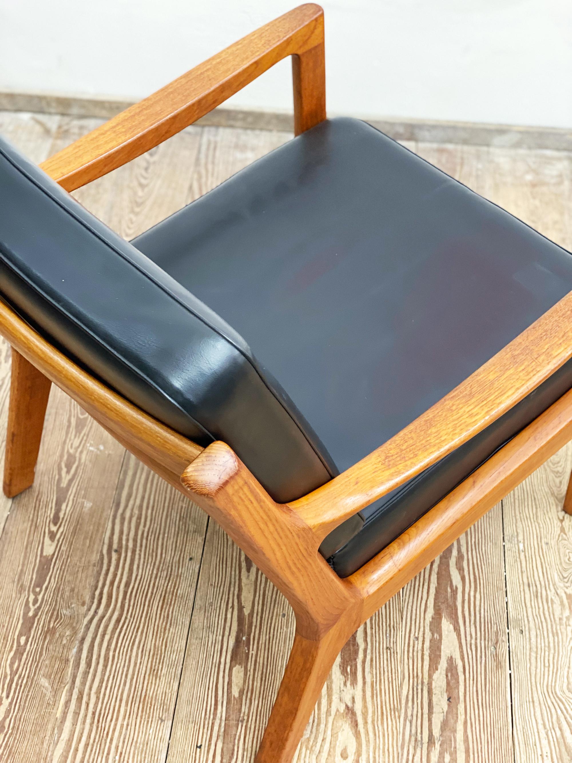 Mid-20th Century Mid-Century Teak Armchair by Ole Wanscher for France & Søn, Denmark, 1950s