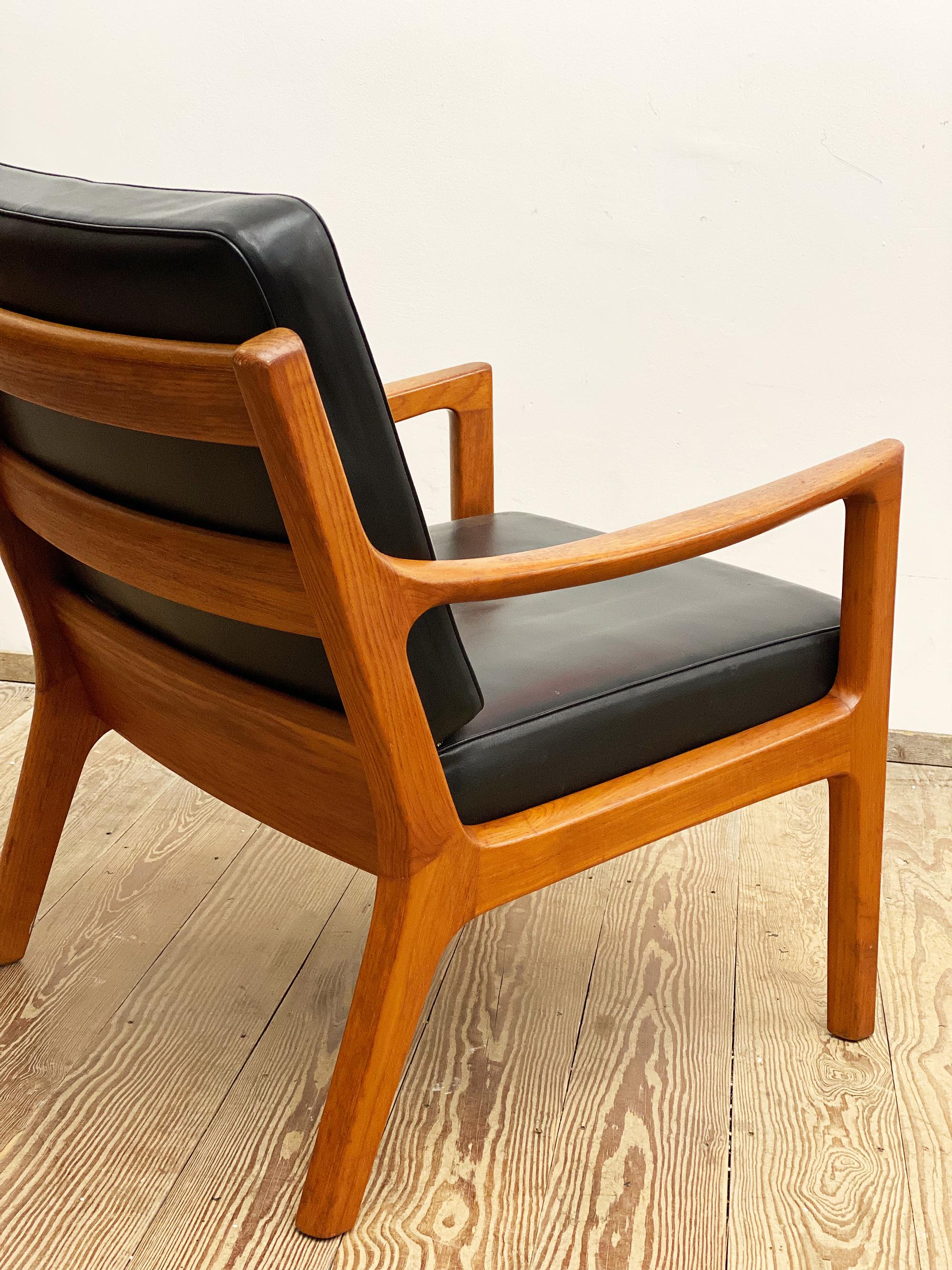 Mid-Century Teak Armchair by Ole Wanscher for France & Søn, Denmark, 1950s 1