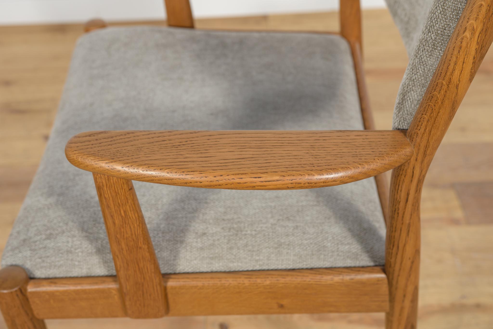 Poltrona in teak di metà secolo, Danimarca, anni '60 in vendita 5