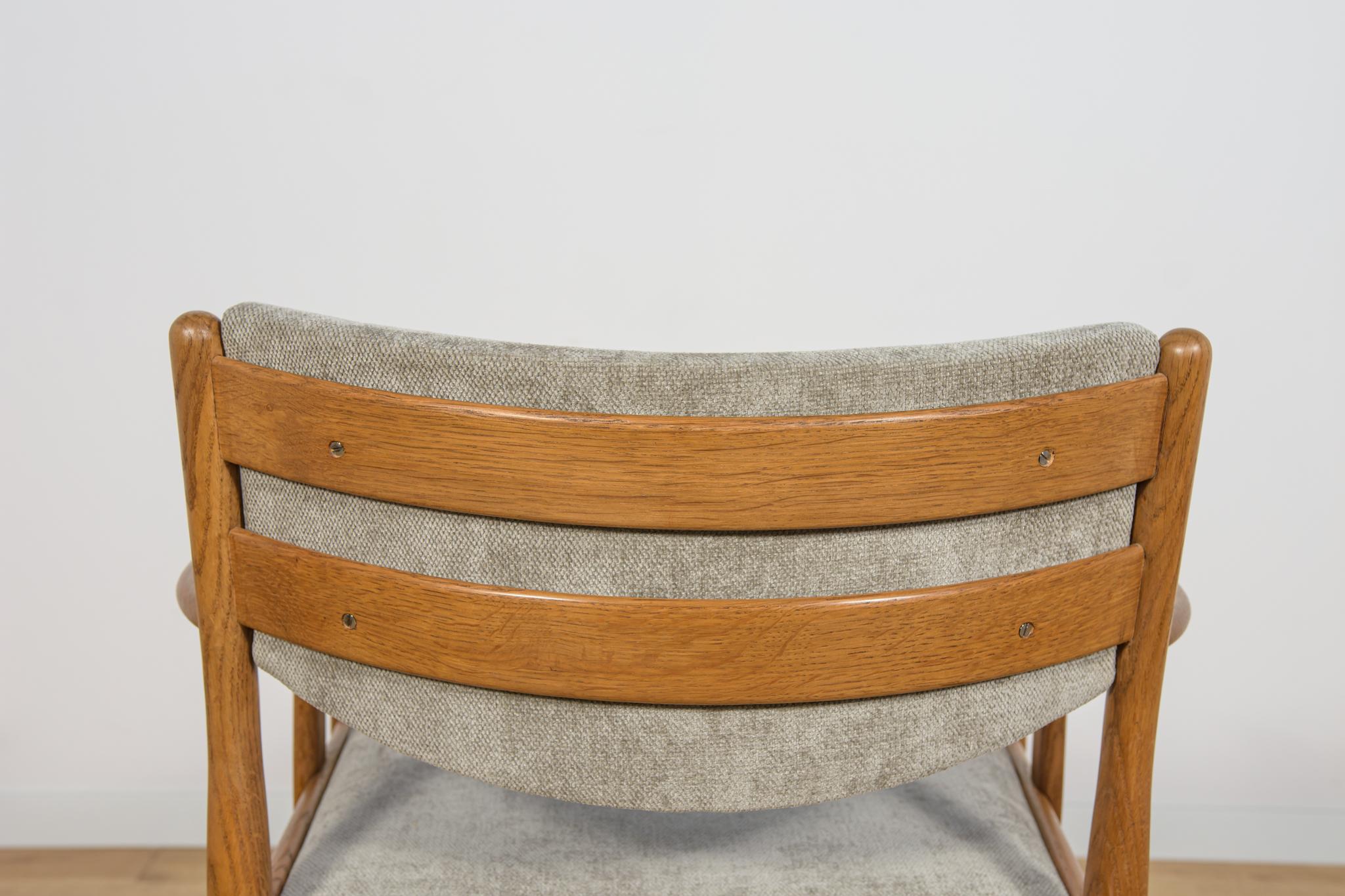 Poltrona in teak di metà secolo, Danimarca, anni '60 in vendita 7