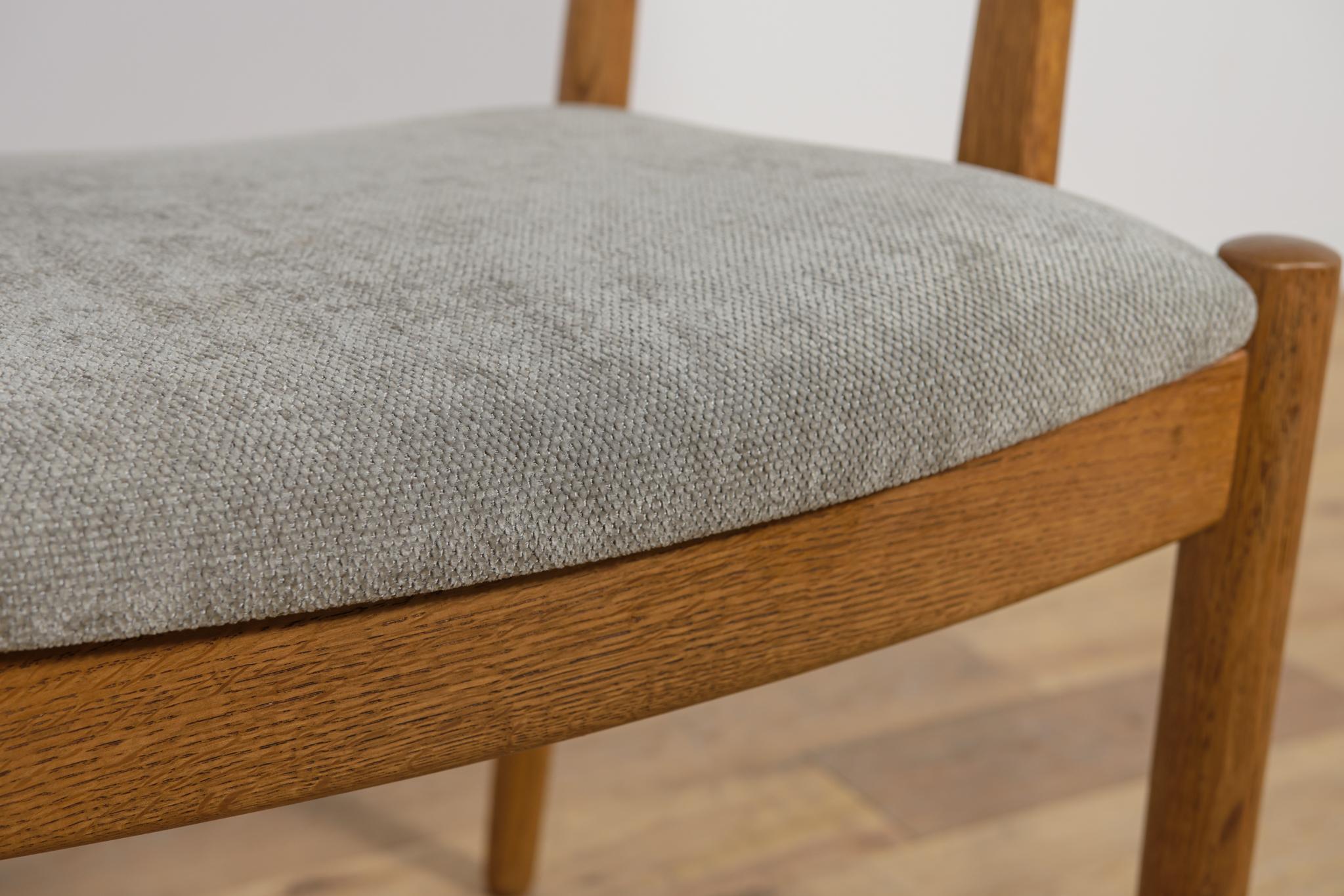 Poltrona in teak di metà secolo, Danimarca, anni '60 in vendita 1