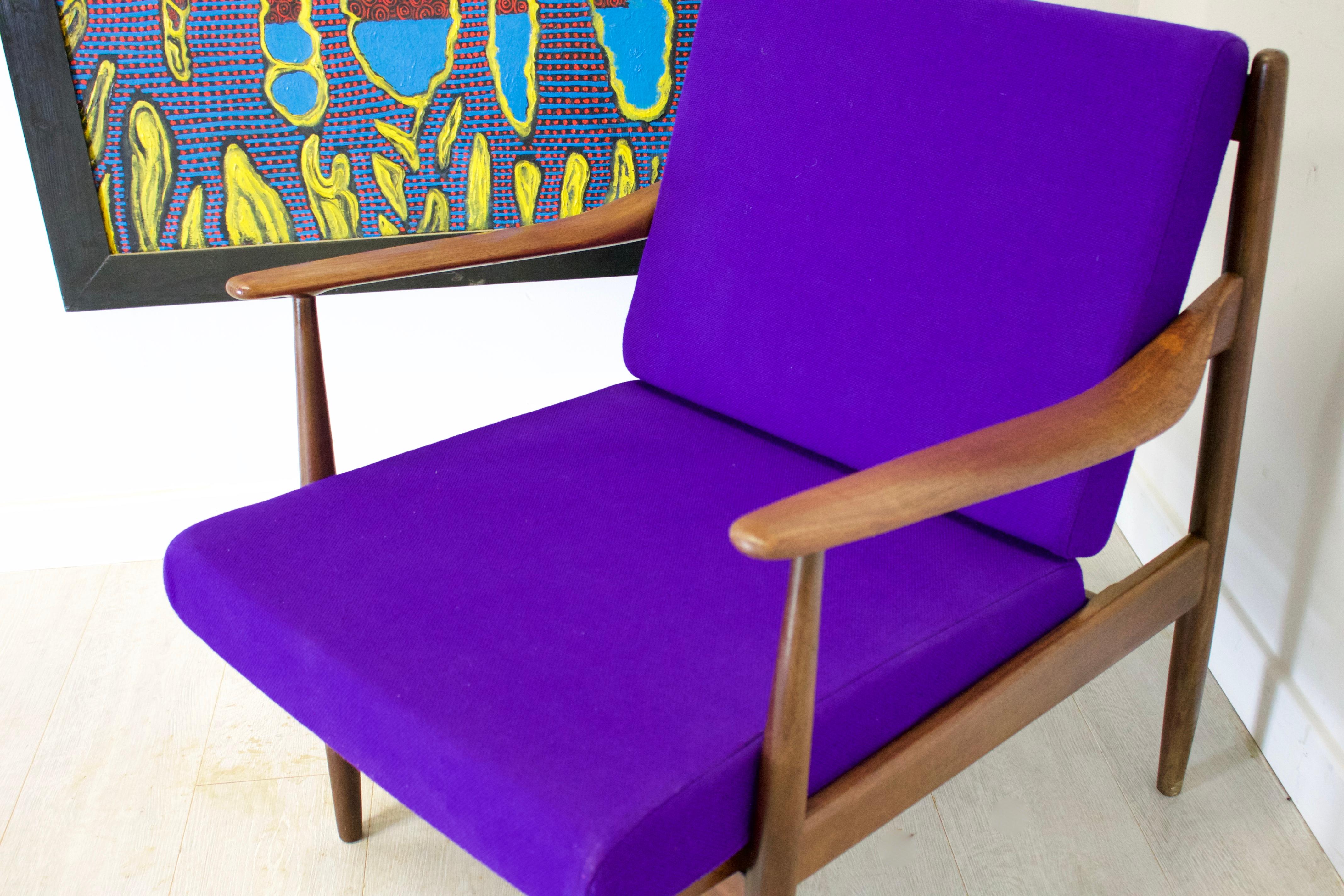 Woodwork Midcentury Teak Danish Arm Chair