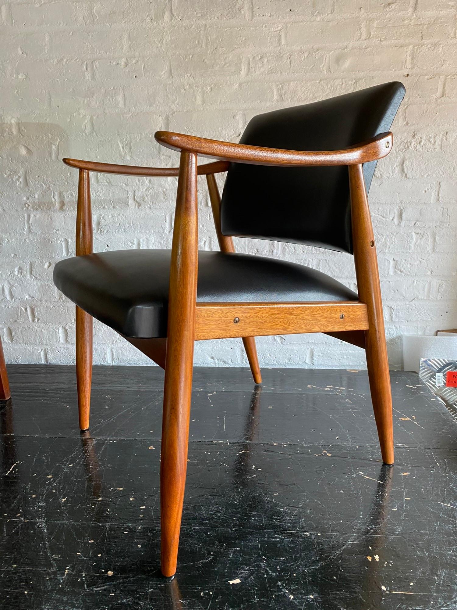 Midcentury Teak Armchair, Scandinavian, 1960s For Sale 2