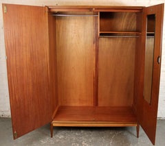 Mid-Century Teak Armoire by McIntosh Furniture