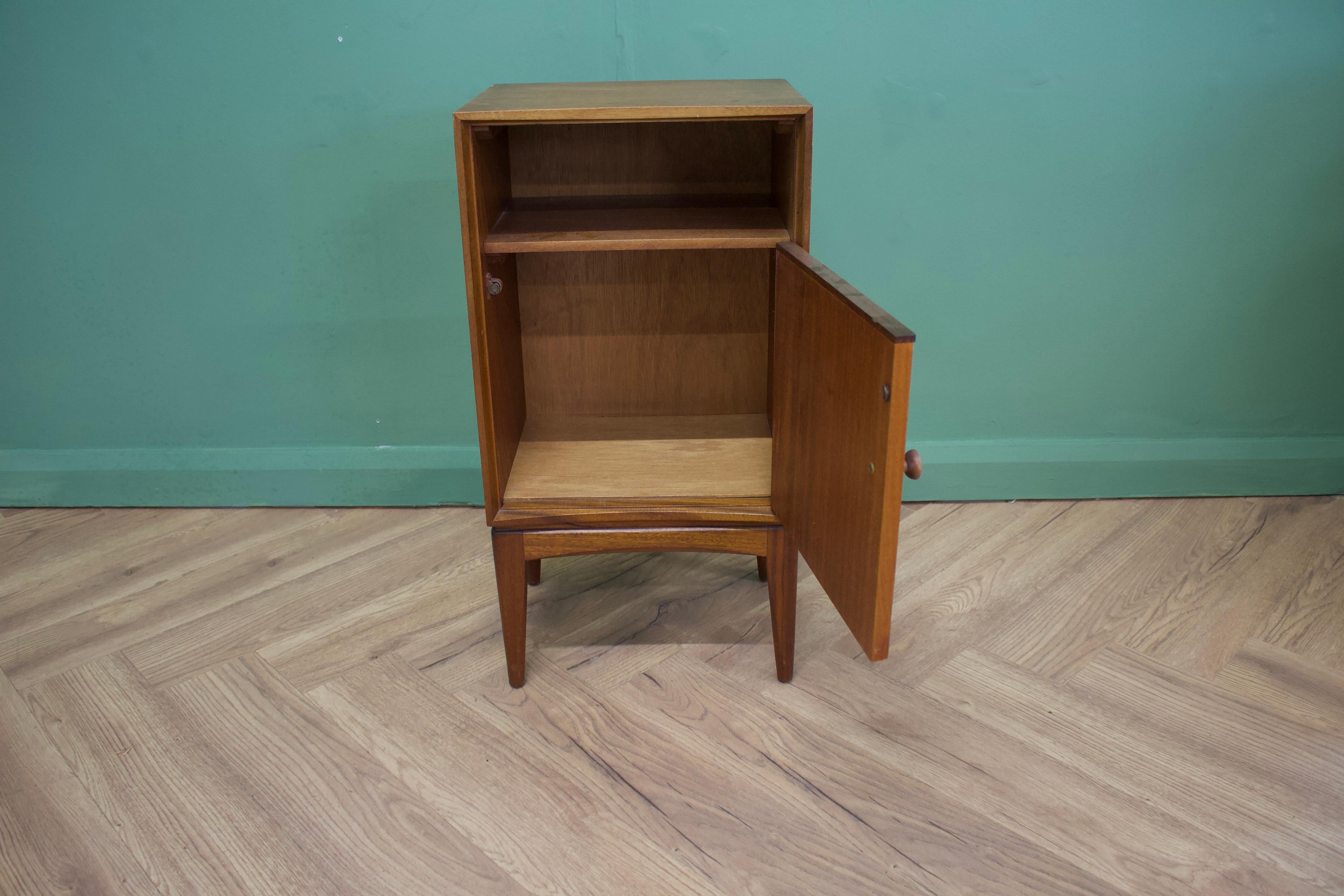 Mid-Century Teak Bedside Table from McIntosh, 1960s In Good Condition In South Shields, GB
