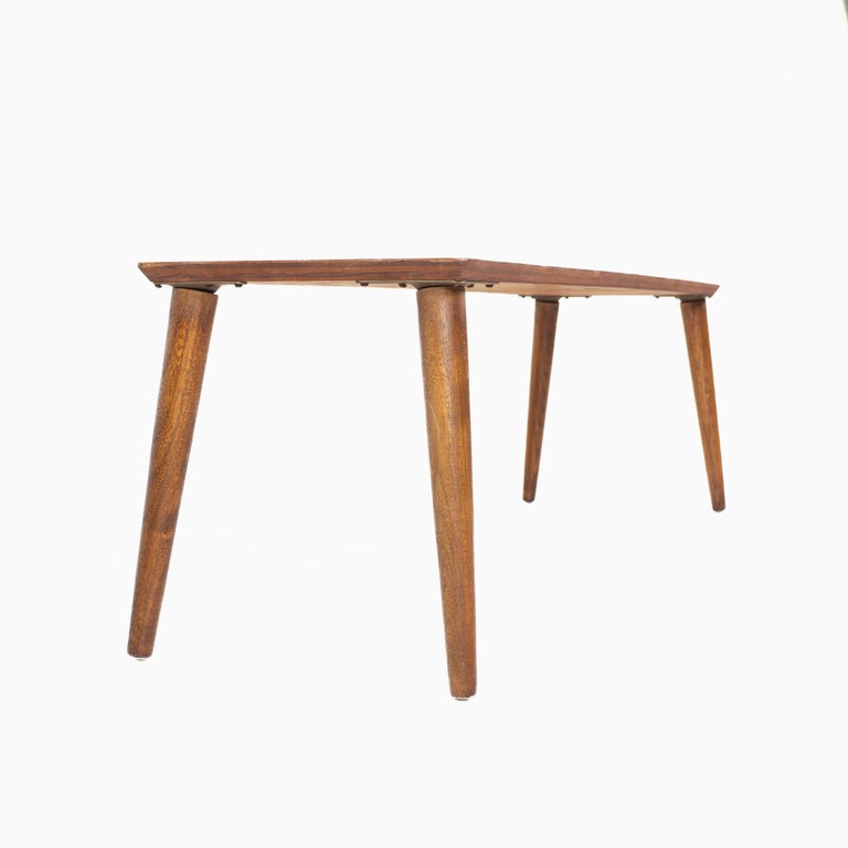 Late 20th Century Mid-Century Teak Bench For Sale