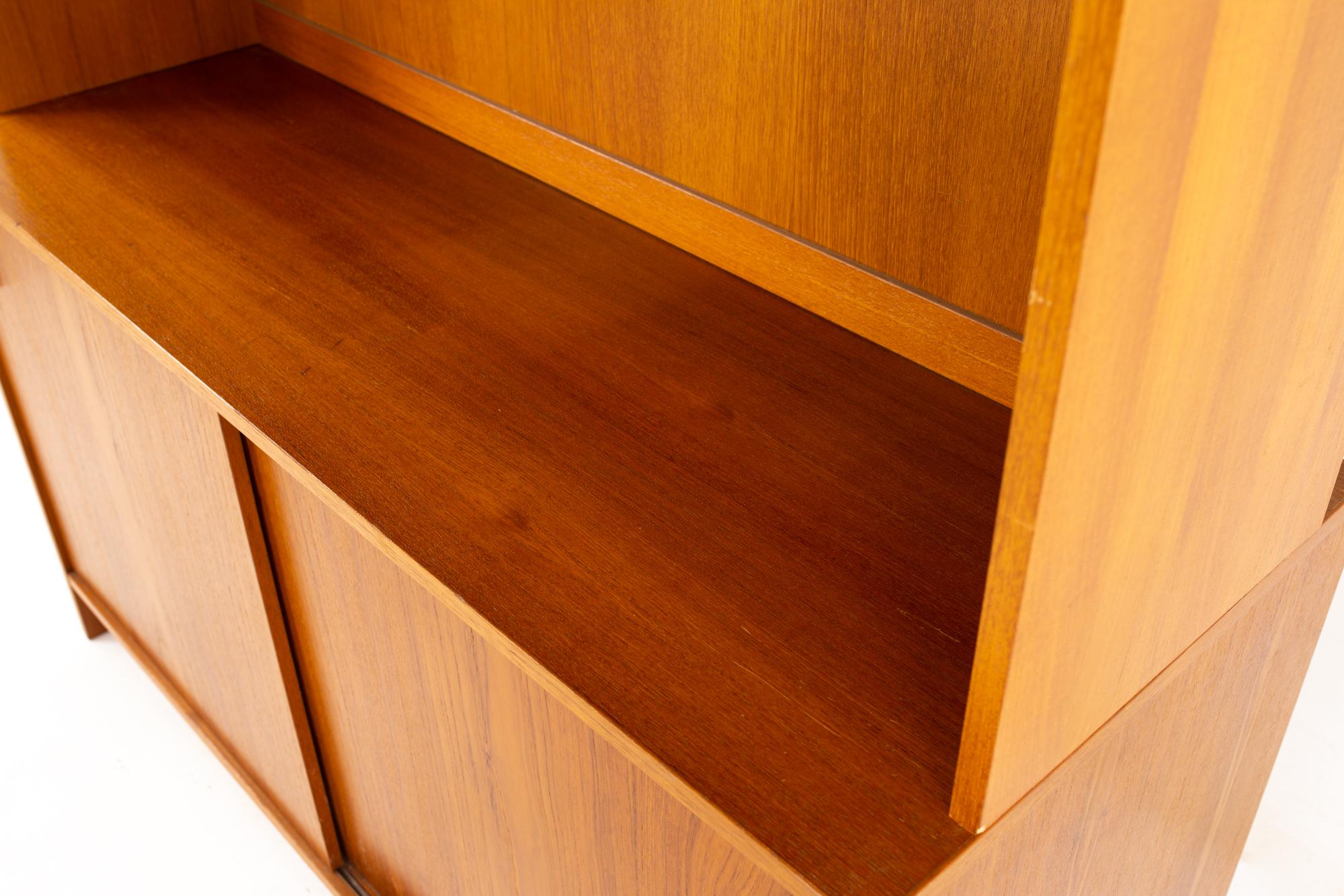 mid century buffet and hutch